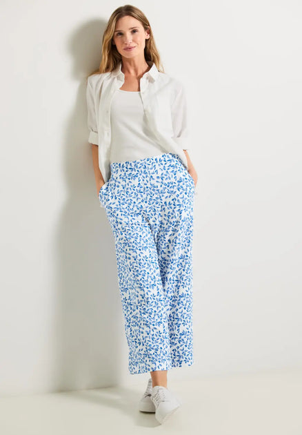 Cecil Damesstijl Neele Structuur, Universeel blauw, (XS) W x