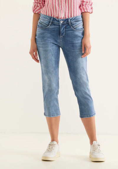 Street One - Jeans york mediumhög midja