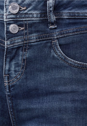 Street One - Vida jeans med hög midja