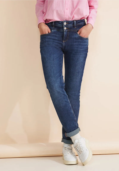 Street One - Jane casual fit high waist jeans