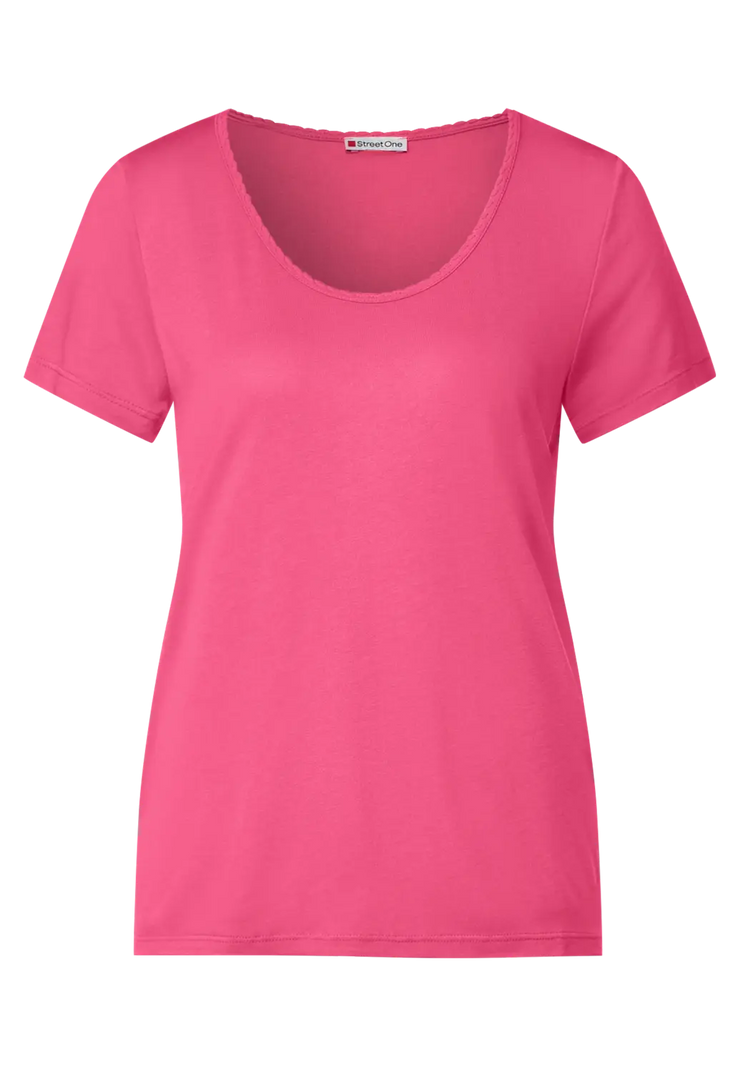 Street One - Rosa t-shirt Livaeco™