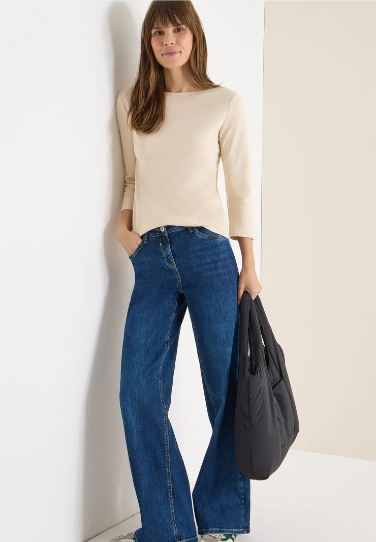 Cecil - Båtringad bastopp eko bomull