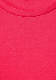 Street One - Rosa rundhalsad t-shirt