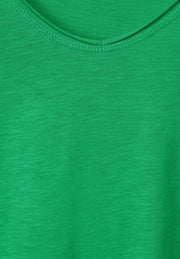 Cecil - Grön t-shirt i 100% bomull