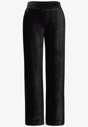 Street One - Svart byxa i manchesterjersey