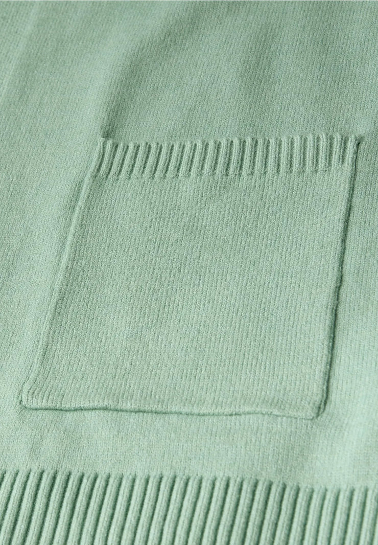 Street One - Grön kofta med fickor