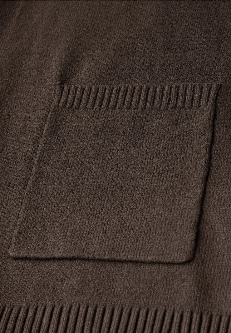 Street One - Brun kofta med fickor