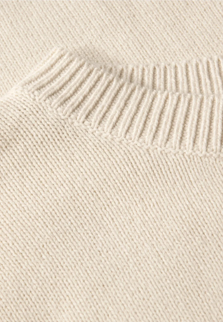 Street One - Beige stickad tröja