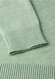 Street One - Serene green melange pullover