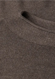 Street One - Dark nomad brown melange pullover