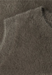 Street One - Brun väst i fjädergarn