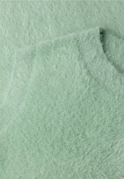 Street One - Grön väst i fjädergarn