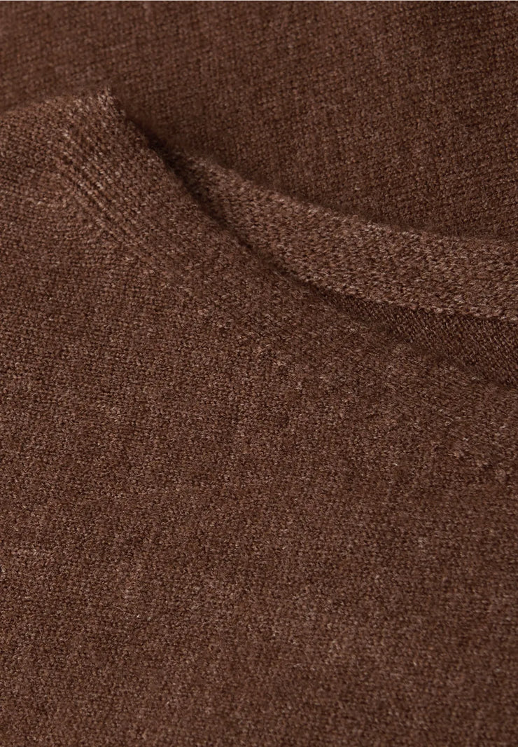 Street One - Brun tröja med pingvinärm