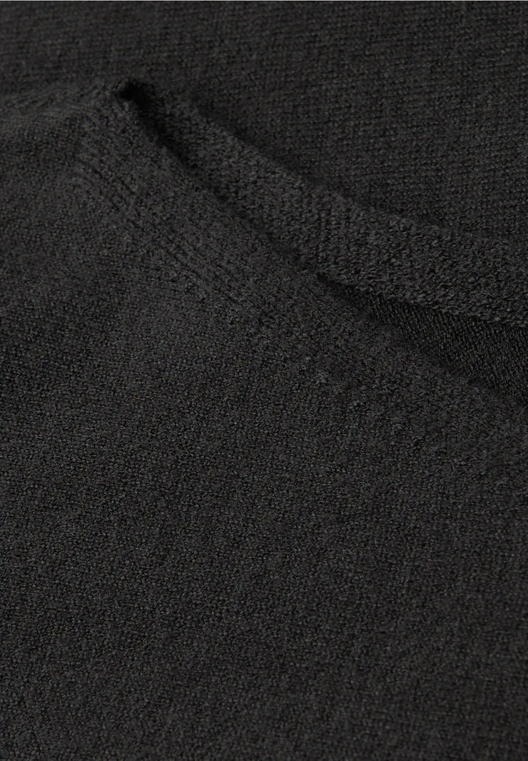 Street One - Mörkbrun tröja med pingvinärm