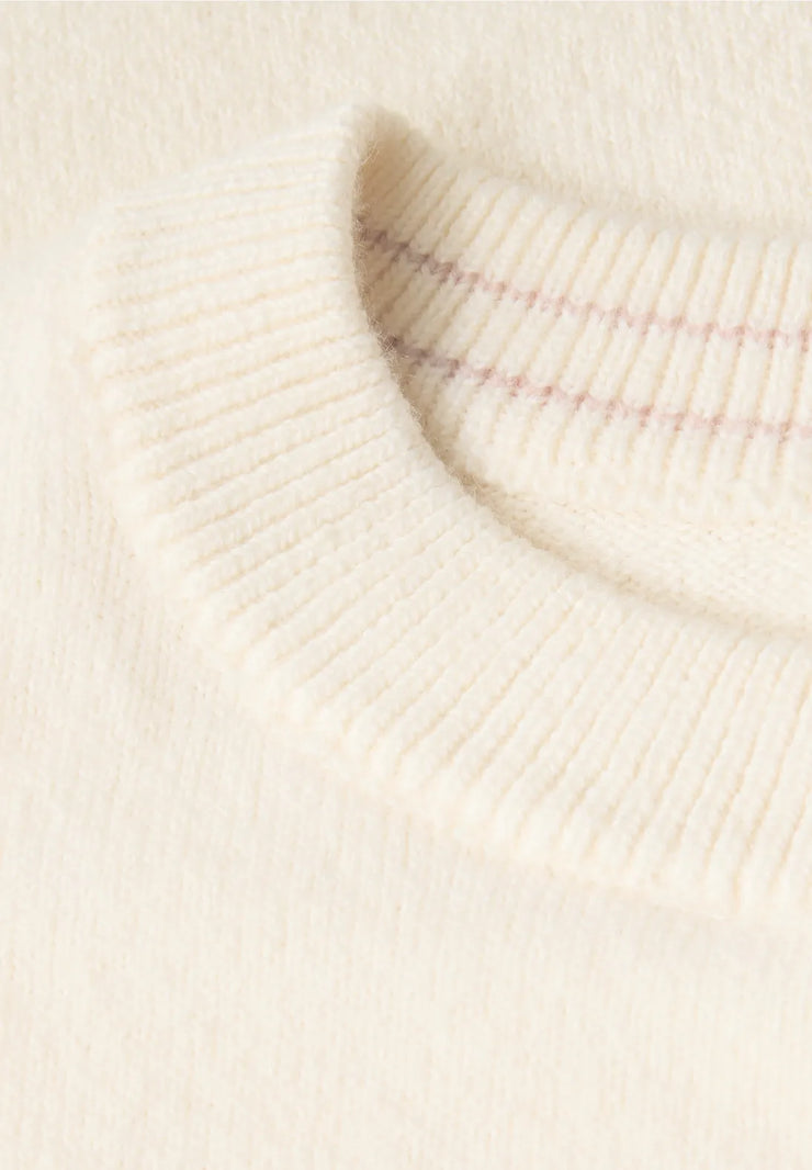 Street One - Beige stickad tröja