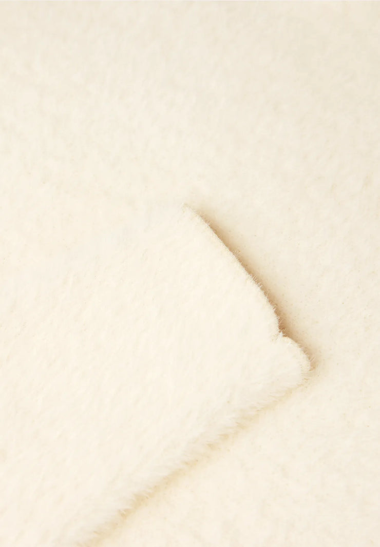 Street One - Crèmevit fjädergarnströja