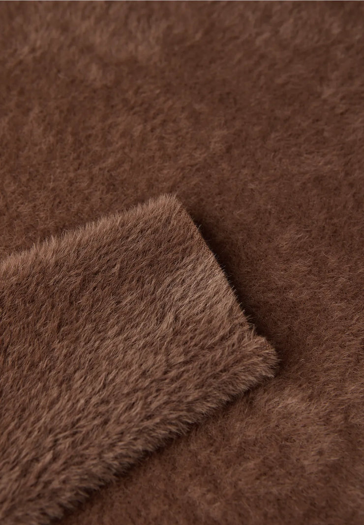 Street One - Brun fjädergarnströja