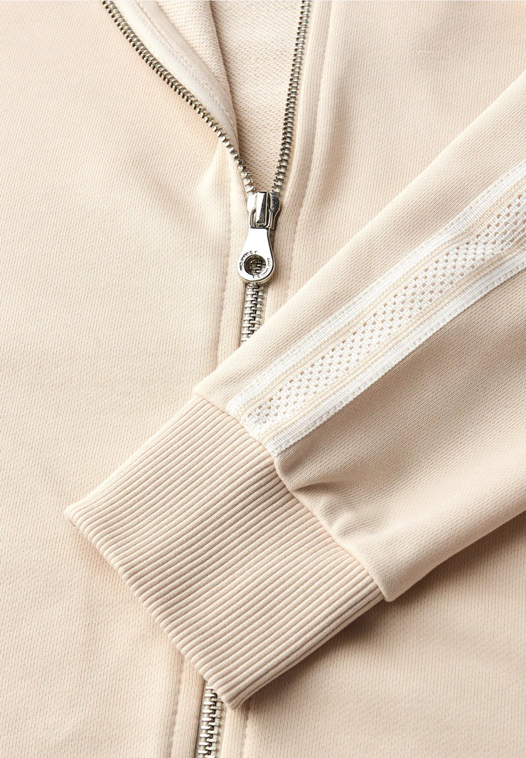 Street One - Beige jacka med huva