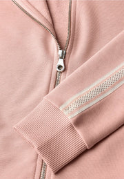 Street One - Rosa jacka med huva
