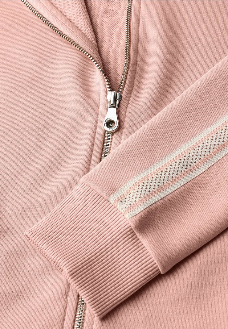 Street One - Rosa jacka med huva
