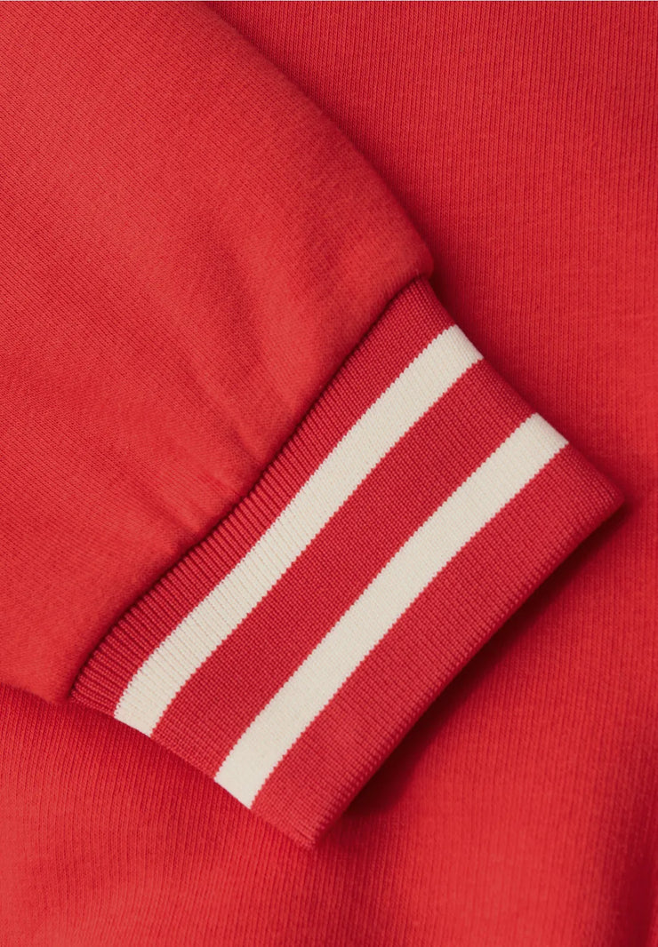 Street One - Röd collegetröja PARIS CLUB