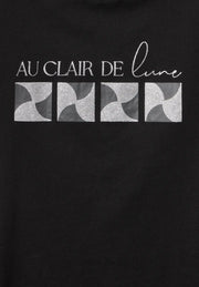 Street One - Svart t-shirt AU CLAIR DE LUNE