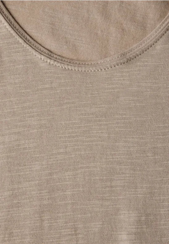 Street One - Beige T-shirt Gerda