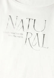 Street One - Vit T-shirt NATURAL