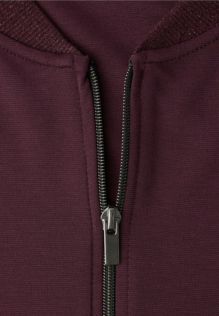 Street One - Vinröd kort jacka