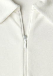 Street One - Vit topp med krage