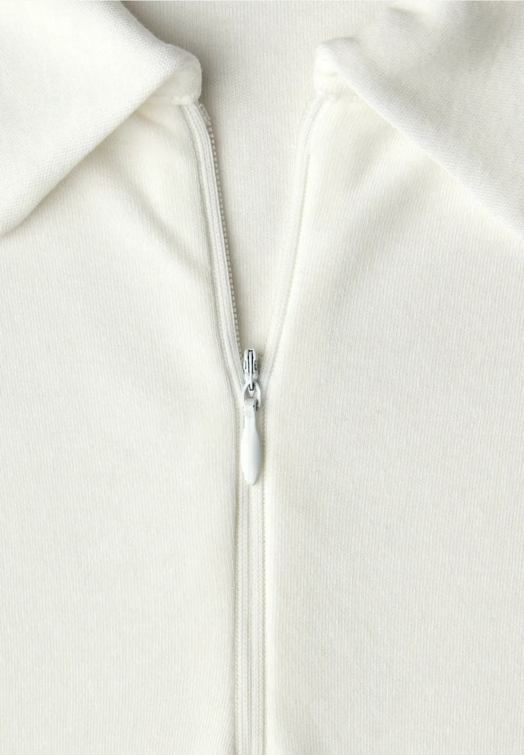 Street One - Vit topp med krage