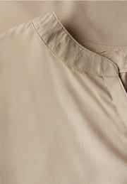 Street One - Beige kortärmad blus