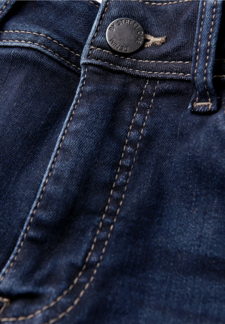 Street One - Vida jeans med hög midja