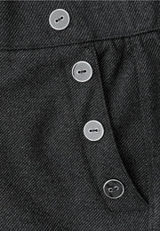 Street One - Svart byxa med raka ben