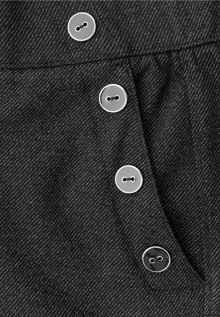 Street One - Svart byxa med raka ben