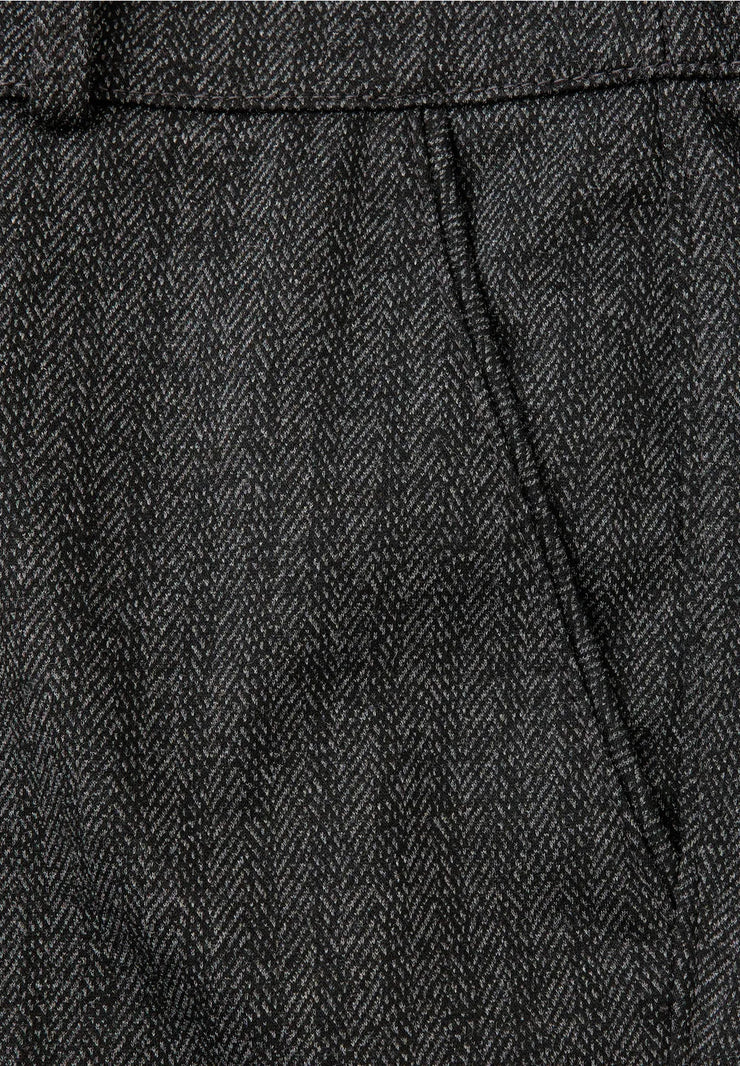 Street One - Fiskbensmönstrad chino