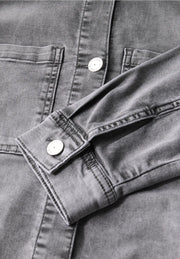 Cecil - Grå denim overshirt