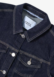 Cecil - Mörkblå jeansjacka