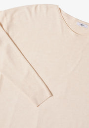Cecil - Ljus beige stickad tröja
