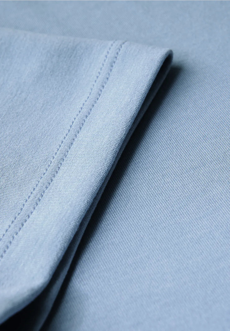 Cecil - Ljusblå kortärmad sweatshirt