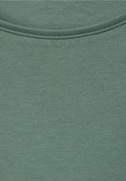 Cecil - Grön t-shirt eko bomull