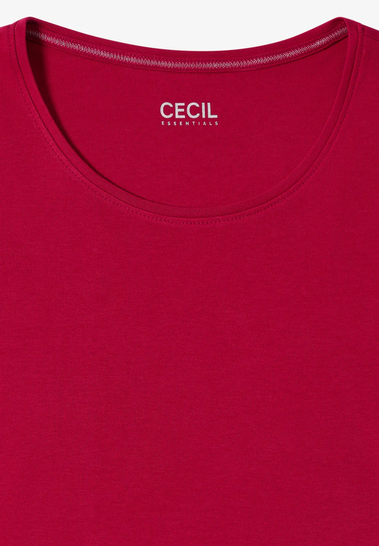 Cecil - Pia långärmad topp eko bomull