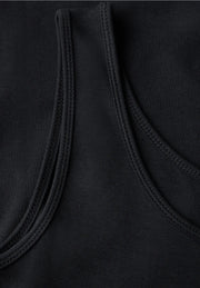 Cecil - Linda svart linne eko bomull