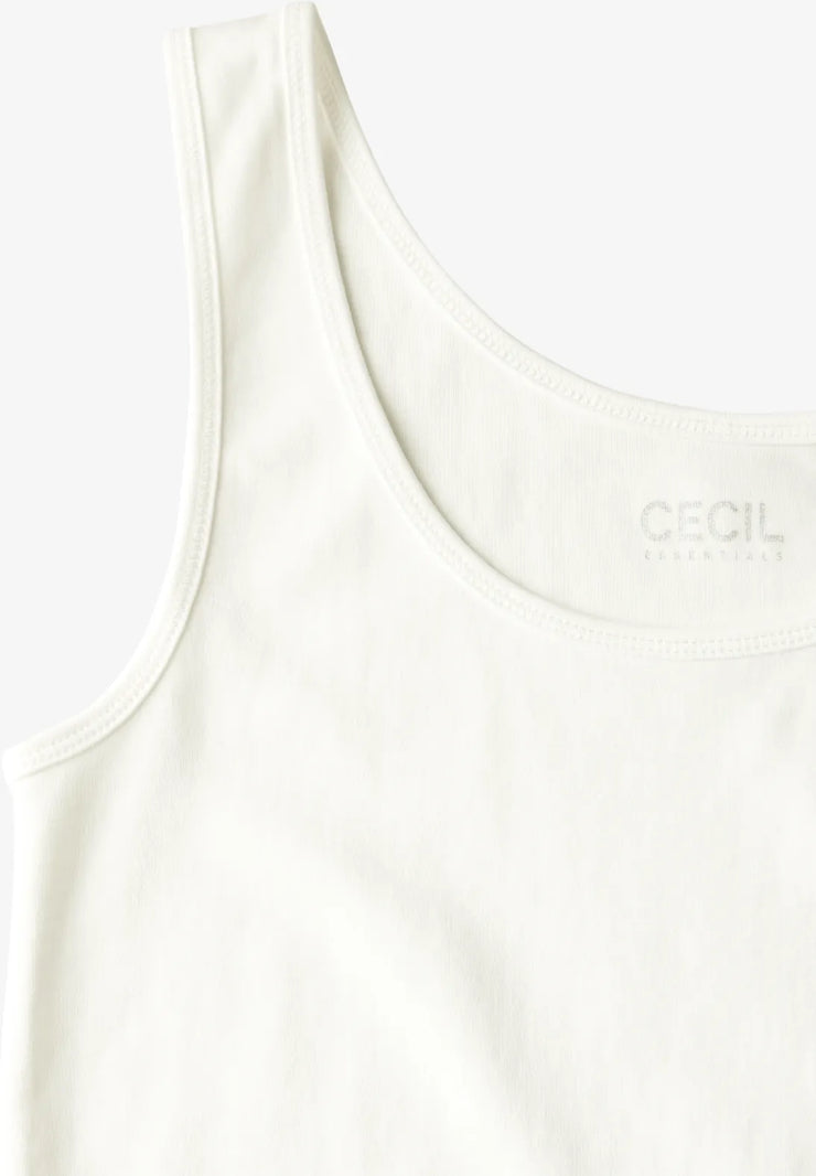 Cecil - Linda off white linne eko bomull