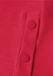 Cecil - Bouclé t-shirt med knappar