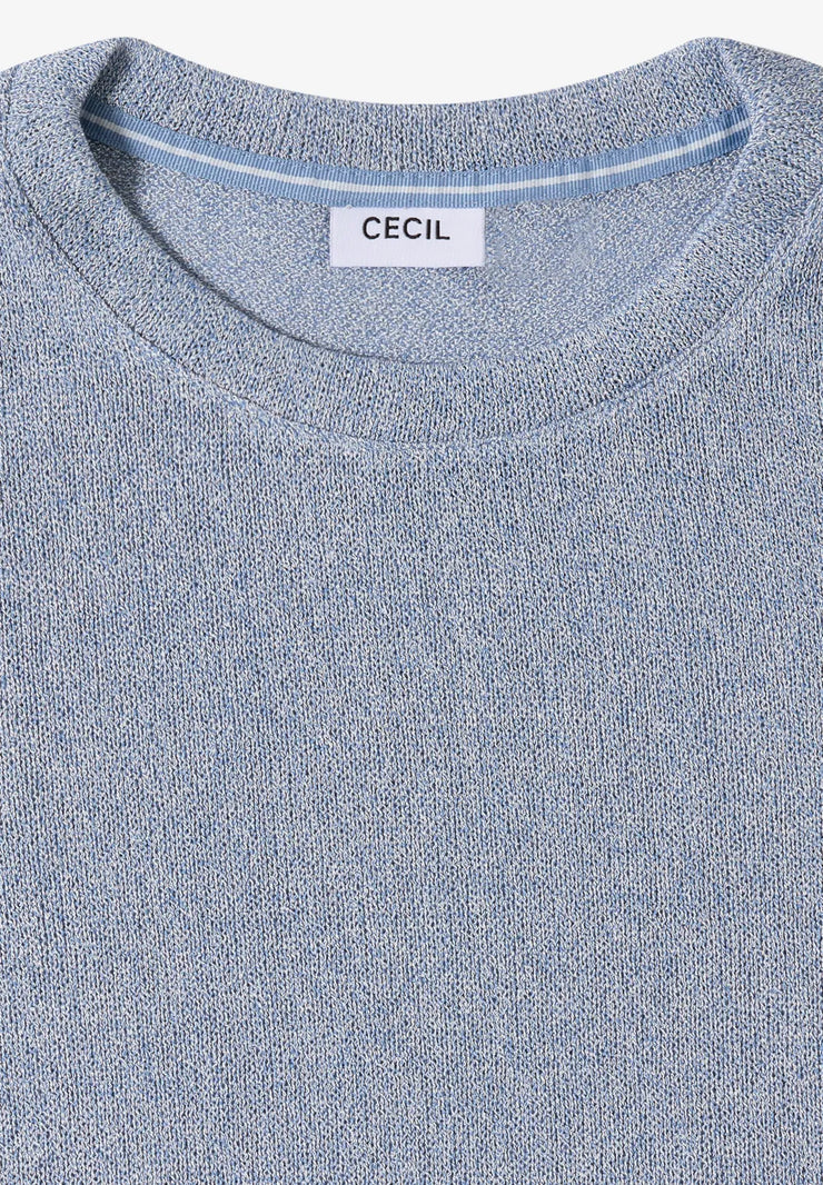 Cecil - Ljusblå t-shirt