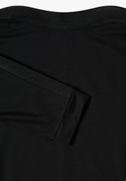 Cecil - Svart topp med fladdermusärm