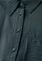 Cecil - Mörkgrön blus aerobine finish