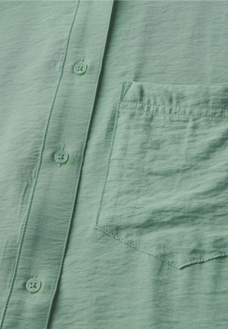 Cecil - Ljusgrön blus aerobine finish