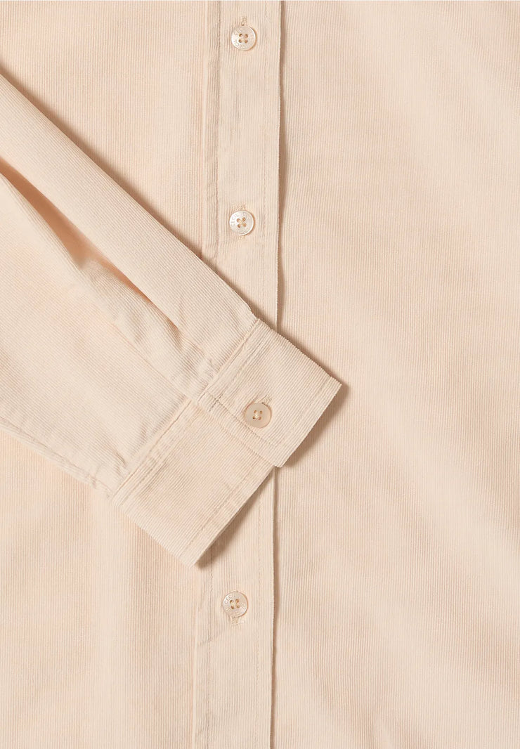 Cecil - Beige manchesterskjorta